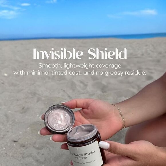 NEW 4.0 oz. The Tallow Studio Beef Tallow Mineral Sunscreen SPF 30 Grass Fed - Picture 5 of 11